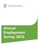 
            Image depicting item named Annual Employment Survey 2016